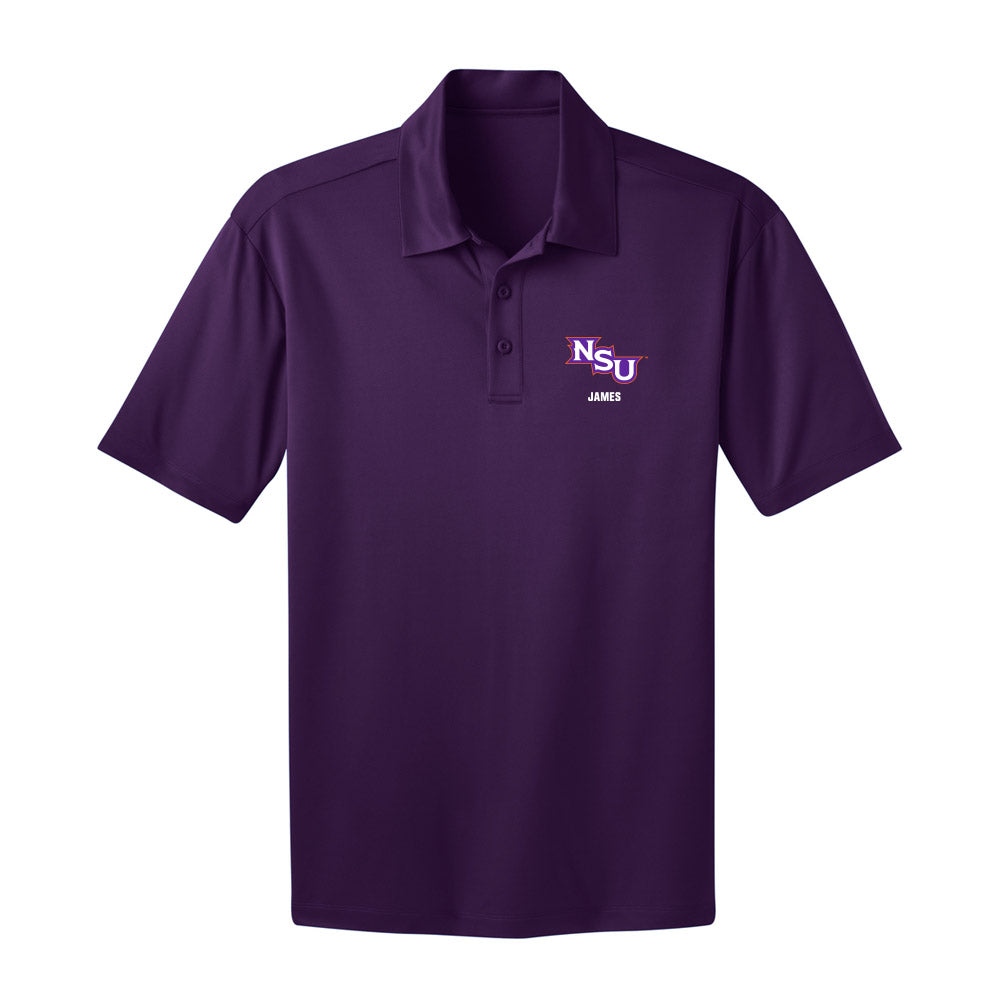 Northwestern State - NCAA Football : Jeremiah James - Activewear Polo Shirt-0