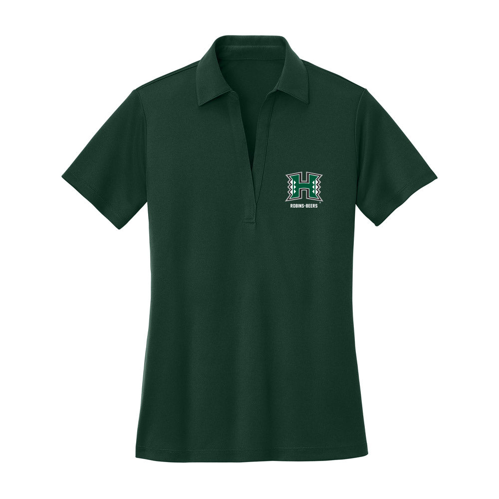 Hawaii - NCAA Football : Kellen Robins-Beers - Women's Activewear Polo Shirt-0