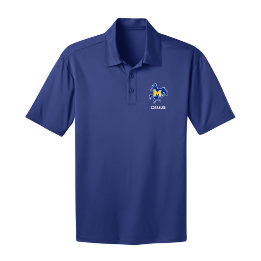 McNeese State - NCAA Baseball : Diego Corrales - Activewear Polo Shirt-0