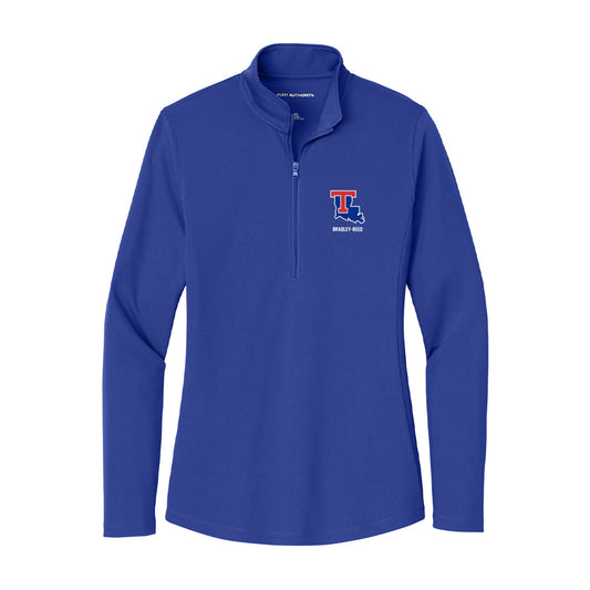 LA Tech - NCAA Men's Track & Field : Sabastian Bradley-Reed - Women's Lightweight Quarter Zip Jacket-0