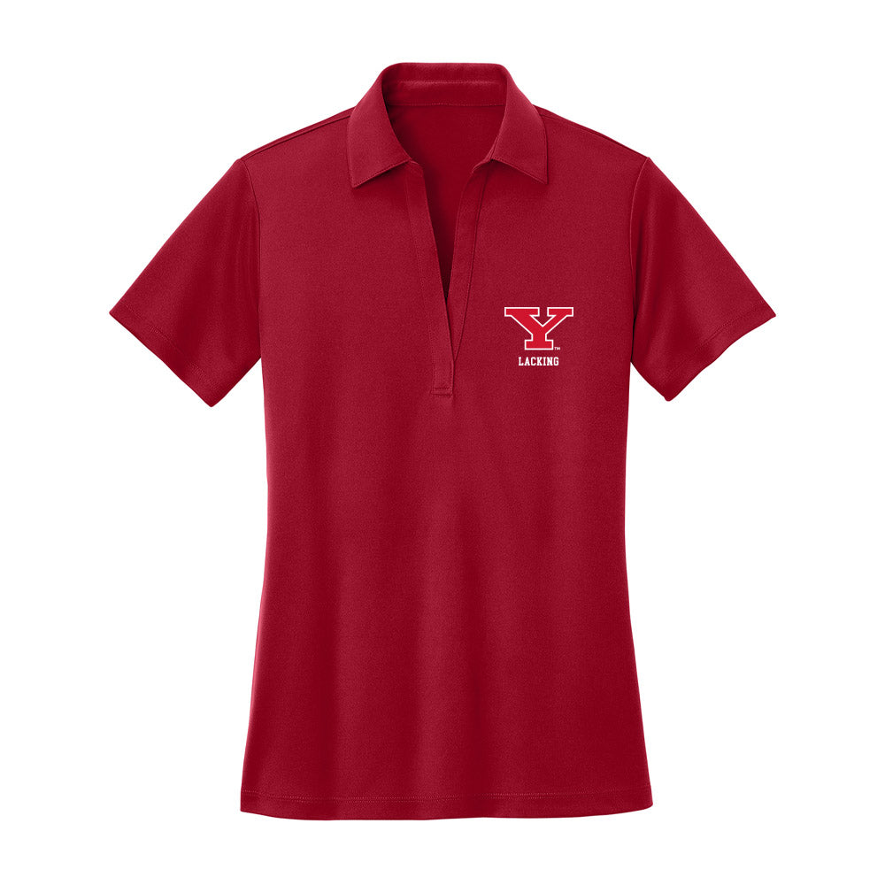 Youngstown State - NCAA Football : Larenz Lacking - Women's Activewear Polo Shirt-0