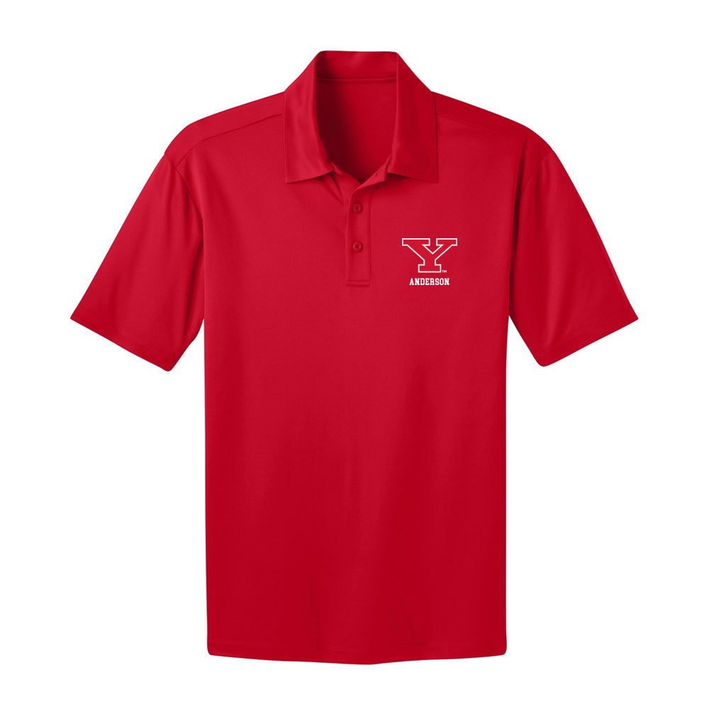 Youngstown State - NCAA Men's Basketball : Derrick Anderson - Activewear Polo Shirt-0