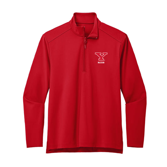 Youngstown State - NCAA Women's Volleyball : Gabriela Machin - Premium Quarter Zip Jacket-0