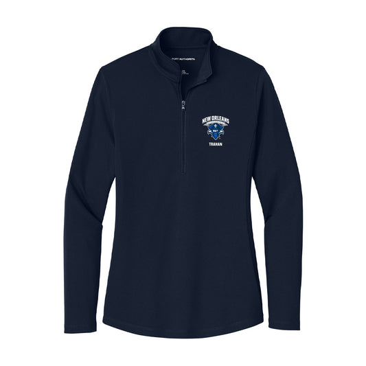 New Orleans - NCAA Men's Golf : Garrett Trahan - Women's Lightweight Quarter Zip Jacket-0