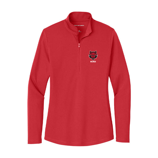 Arkansas State - NCAA Baseball : Tyler Weimer - Women's Lightweight Quarter Zip Jacket-0