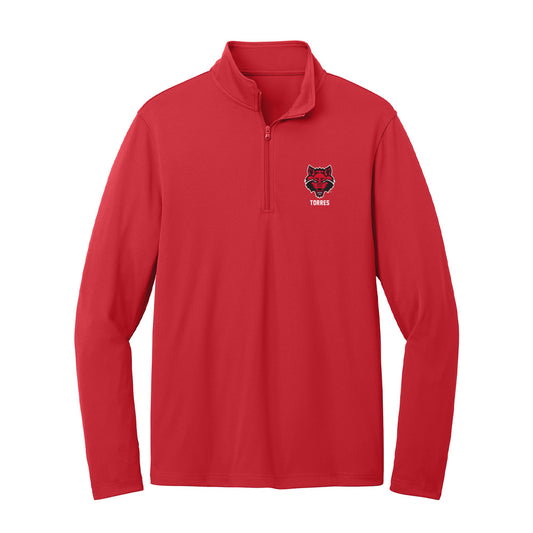 Arkansas State - NCAA Baseball : Raulinno Torres - Lightweight Quarter Zip Jacket-0