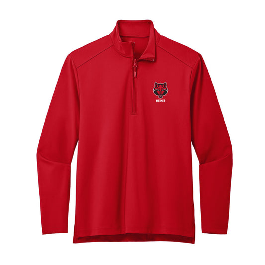 Arkansas State - NCAA Baseball : Tyler Weimer - Premium Quarter Zip Jacket-0