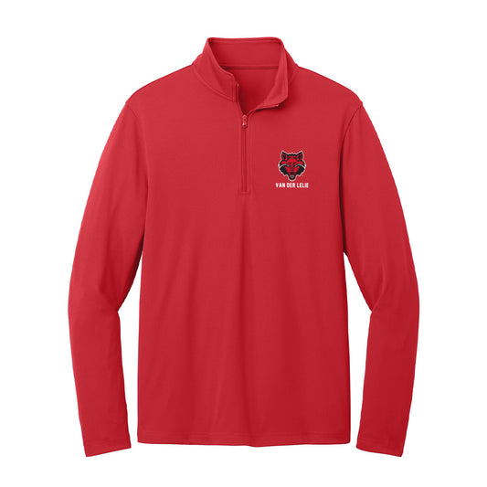 Arkansas State - NCAA Baseball : Jelle van der Lelie - Lightweight Quarter Zip Jacket-0