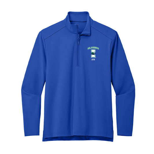 Texas A&M Corpus Christi - NCAA Women's Soccer : Mai-Lisa Atis - Premium Quarter Zip Jacket-0