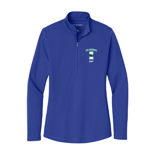 Texas A&M Corpus Christi - NCAA Women's Soccer : Ava Hunt - Women's Lightweight Quarter Zip Jacket-0