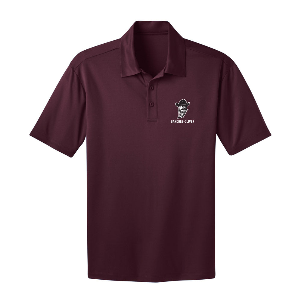 NMSU - NCAA Women's Basketball : Sianny Sanchez-Oliver - Activewear Polo Shirt-0