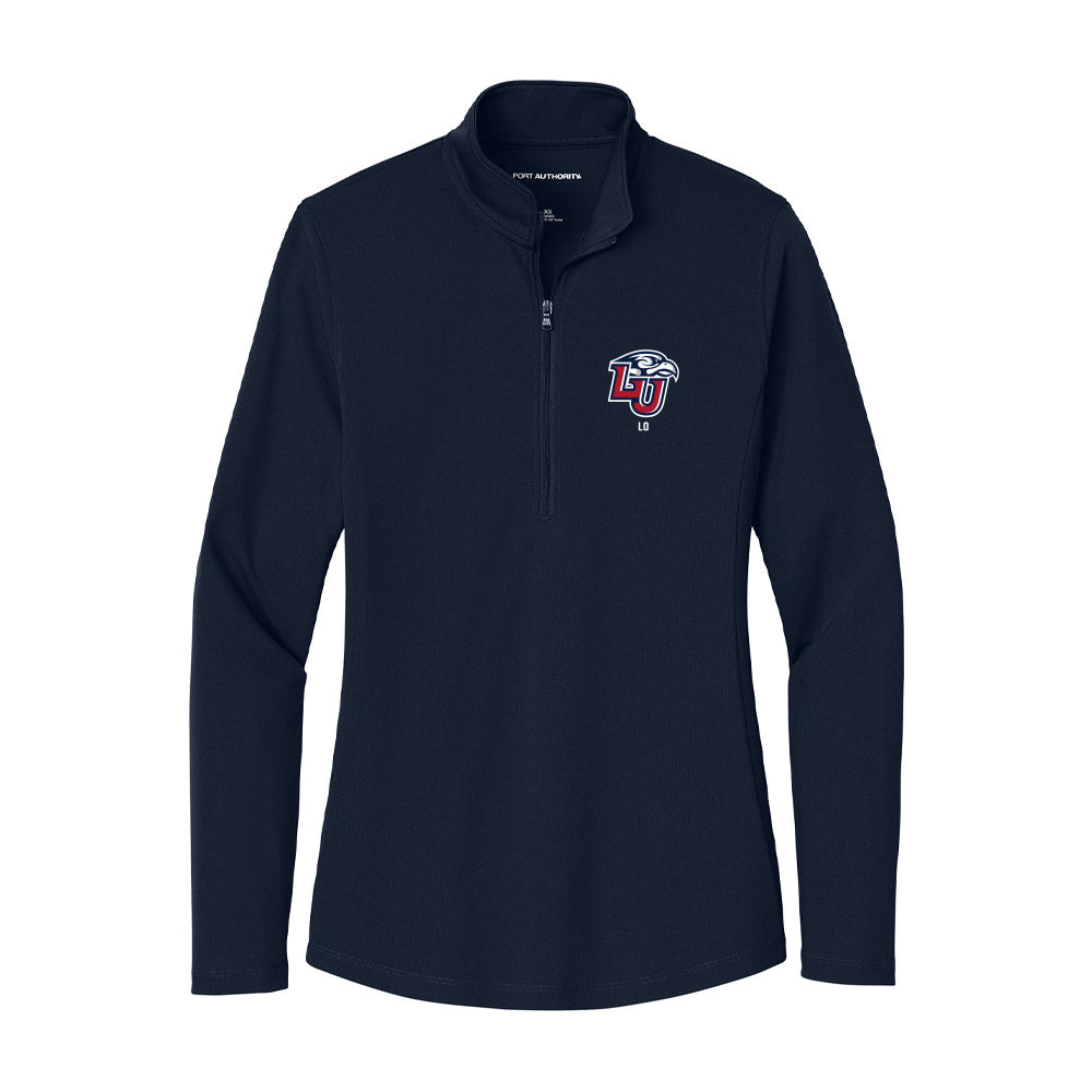 Liberty - NCAA Men's Golf : Tim Lo - Women's Lightweight Quarter Zip Jacket-0