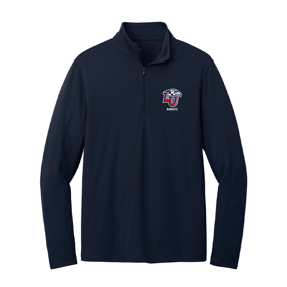 Liberty - NCAA Football : Eli Auguste - Lightweight Quarter Zip Jacket-0