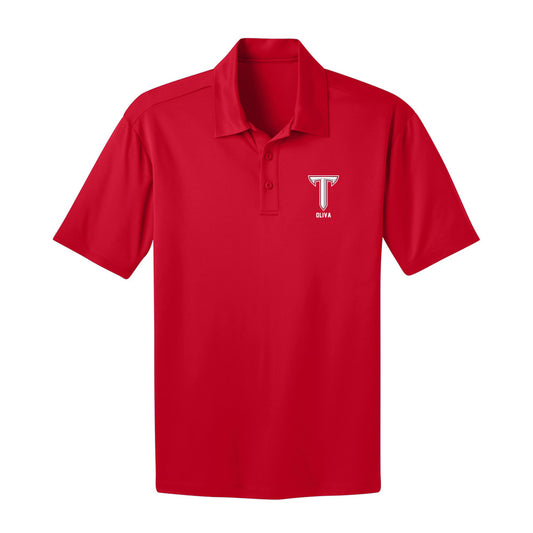 Troy - NCAA Softball : Caiden Oliva - Activewear Polo Shirt-0