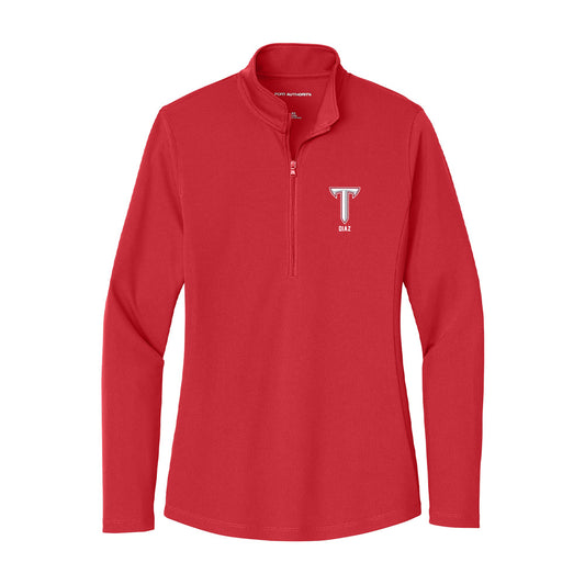 Troy - NCAA Baseball : Zaid Diaz - Women's Lightweight Quarter Zip Jacket-0