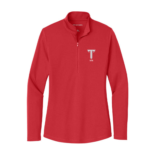Troy - NCAA Football : Kristian Tate - Women's Lightweight Quarter Zip Jacket-0