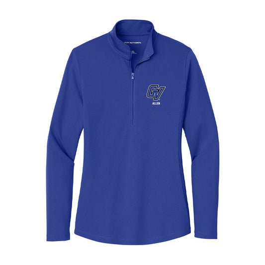 Grand Valley - NCAA Men's Basketball : Antaune Allen - Women's Lightweight Quarter Zip Jacket-0