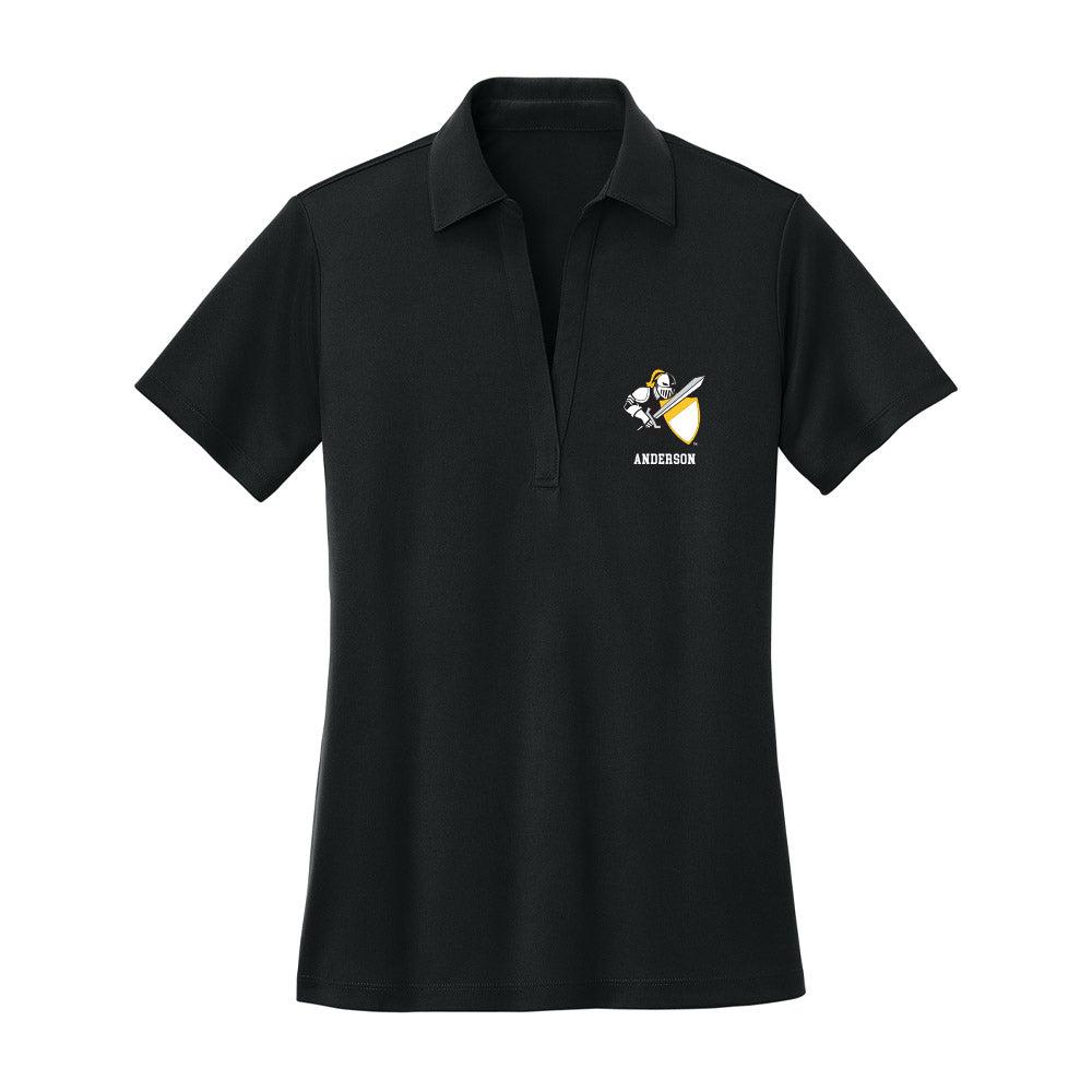 PLU - NCAA Women's Rowing : Maddie Anderson - Women's Activewear Polo Shirt-0