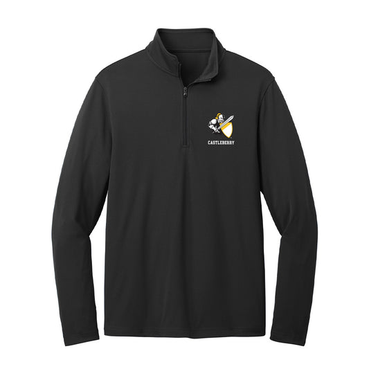 PLU - NCAA Football : David Castleberry - Lightweight Quarter Zip Jacket-0