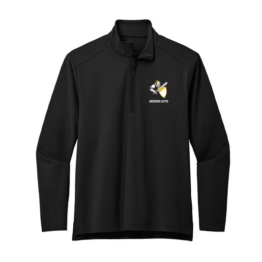 PLU - NCAA Women's Track & Field : Anneliese Anderson-Caffee - Premium Quarter Zip Jacket-0