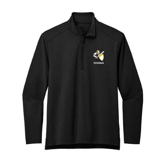 PLU - NCAA Men's Basketball : Zach Zuckerman - Premium Quarter Zip Jacket-0