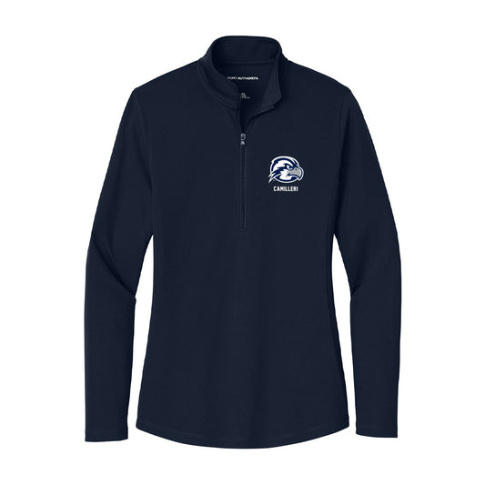 UNF - NCAA Softball : Alexis Camilleri - Women's Lightweight Quarter Zip Jacket-0