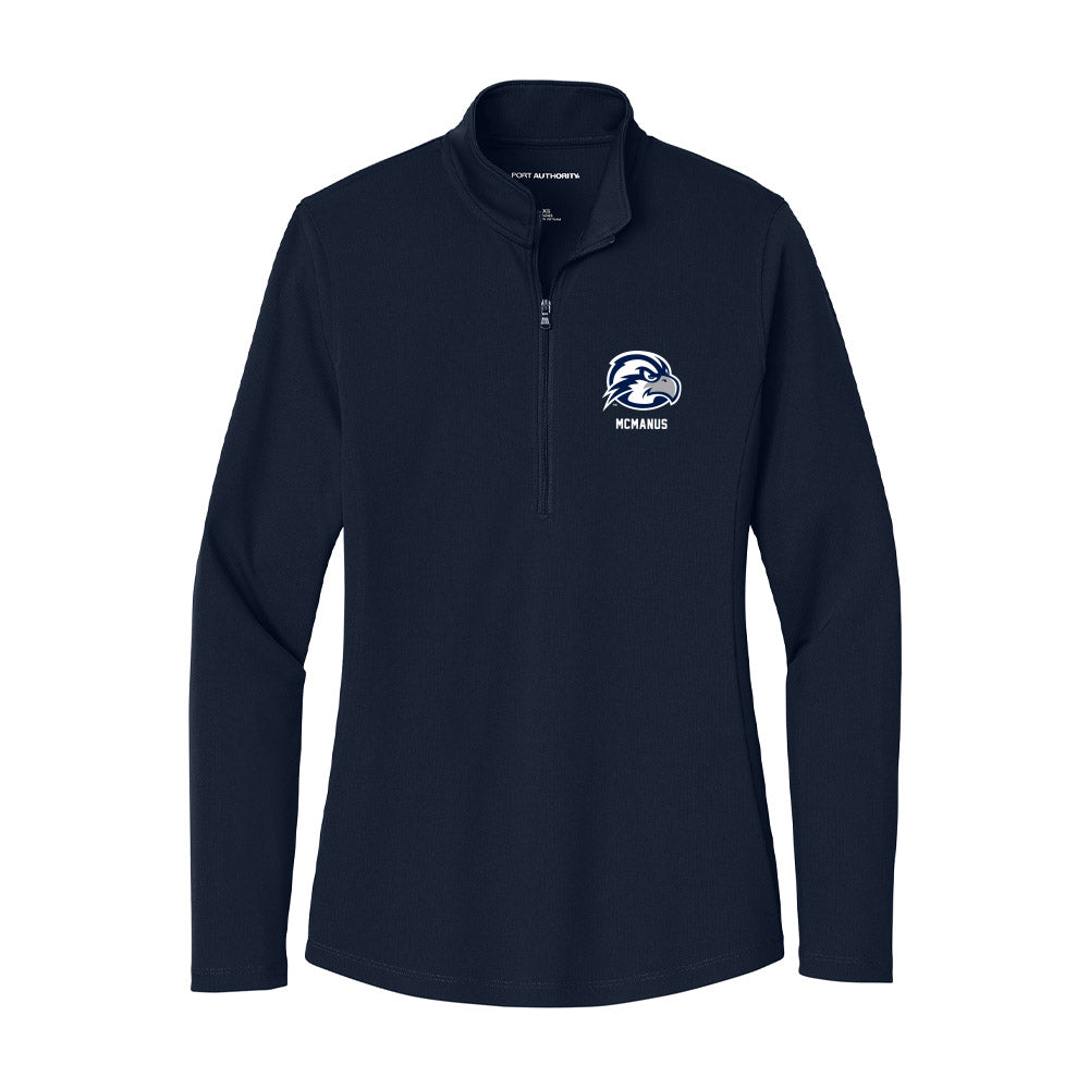 UNF - NCAA Men's Soccer : Brian McManus - Women's Lightweight Quarter Zip Jacket-0