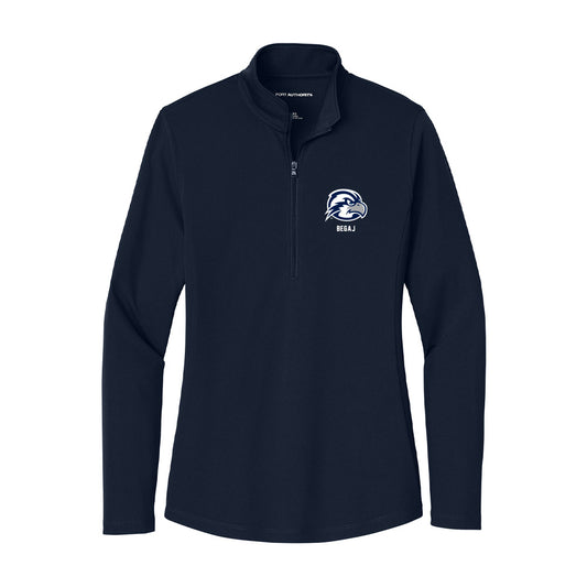 UNF - NCAA Men's Basketball : Arden Begaj - Women's Lightweight Quarter Zip Jacket-0