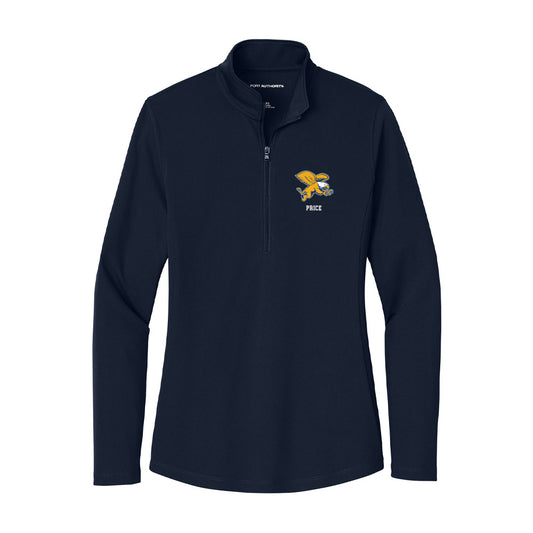 Canisius - NCAA Men's Ice Hockey : Hunetr Price - Women's Lightweight Quarter Zip Jacket-0