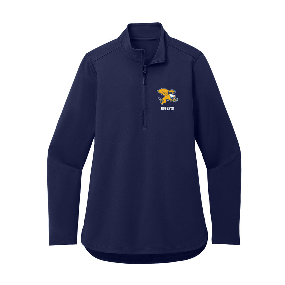 Canisius - NCAA Acrobatics & Tumbling : Nadia Roberts - Women's Premium Quarter Zip Jacket-0