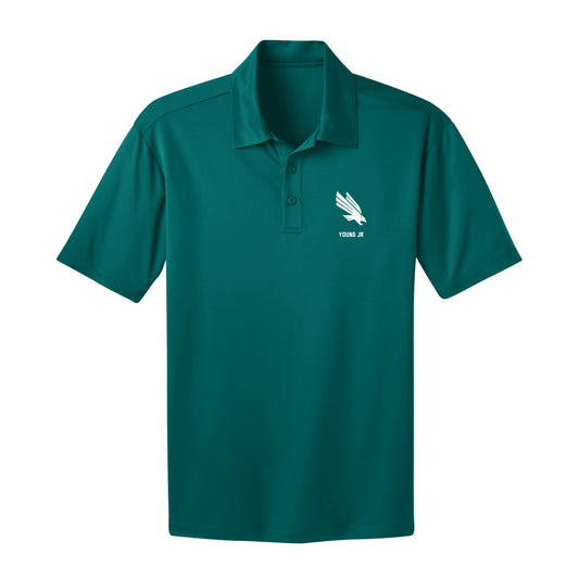 North Texas - NCAA Football : Brandon Young Jr - Activewear Polo Shirt-0