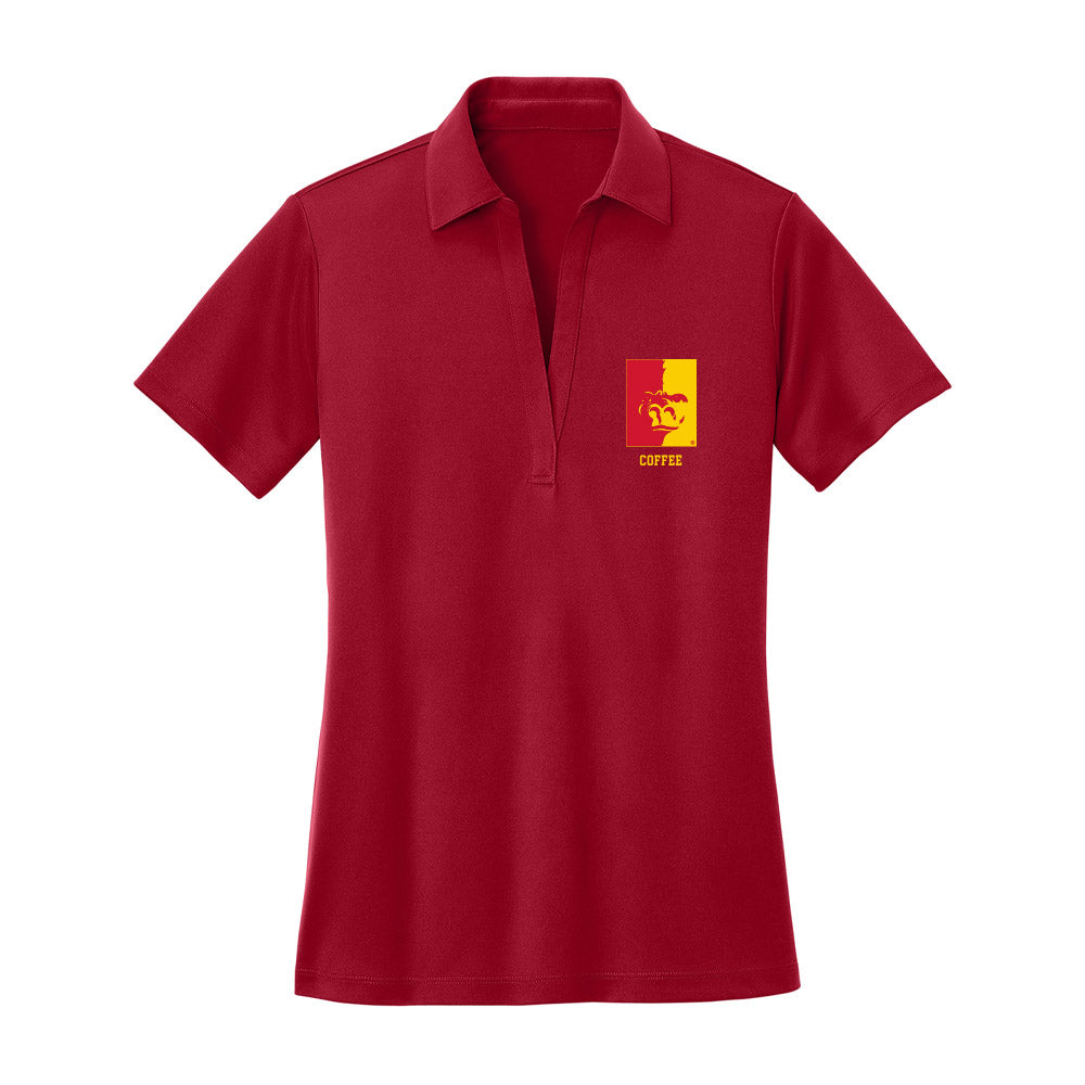 Pitt State - NCAA Baseball : Karson Coffee - Women's Activewear Polo Shirt-0