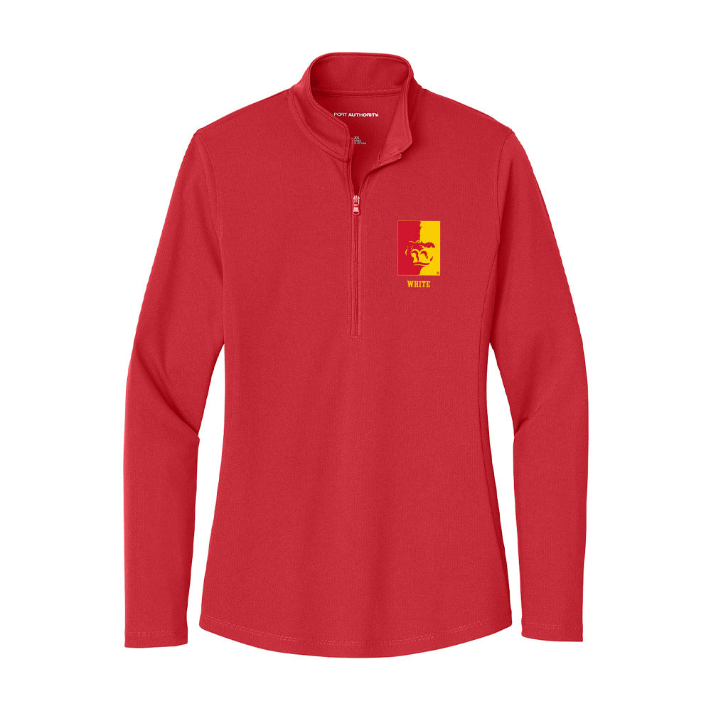 Pitt State - NCAA Men's Golf : Mason White - Women's Lightweight Quarter Zip Jacket-0