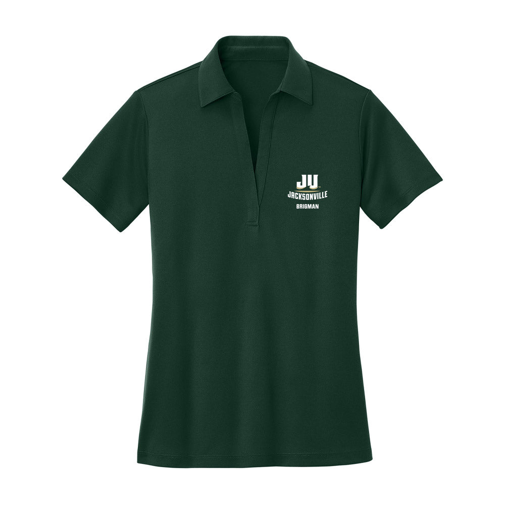 Jacksonville - NCAA Men's Cross Country : Caleb Brigman - Women's Activewear Polo Shirt-0