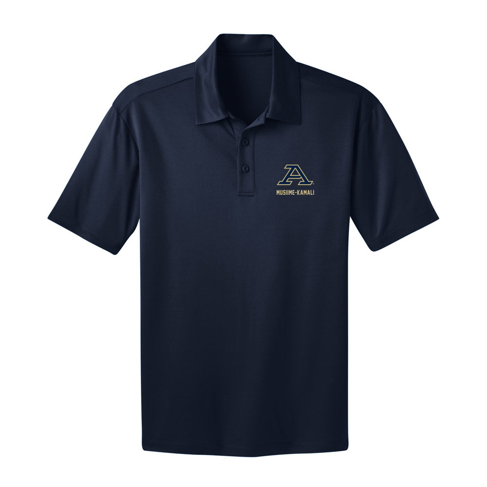 Akron - NCAA Men's Basketball : Marvin Musiime-Kamali - Activewear Polo Shirt-0