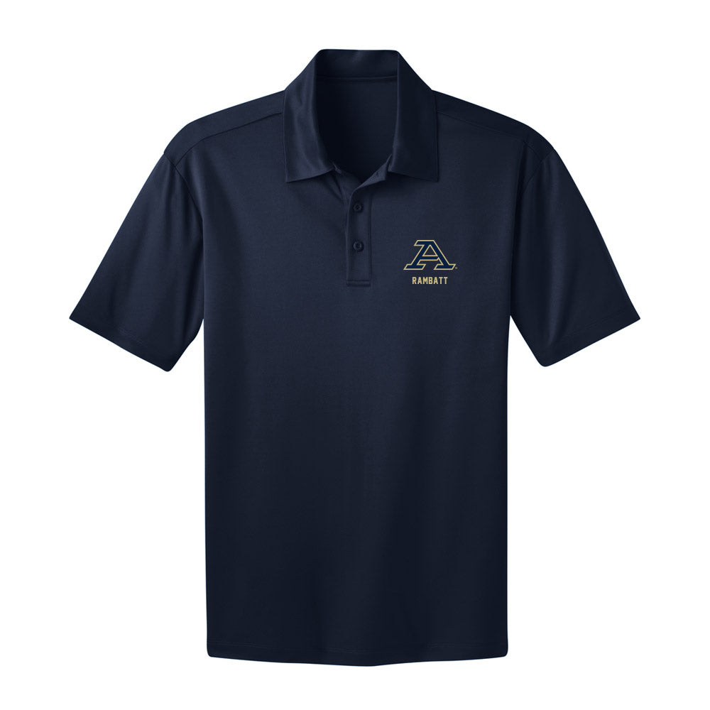 Akron - NCAA Men's Track & Field : Kaden Rambatt - Activewear Polo Shirt-0