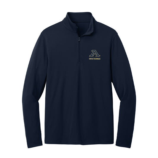 Akron - NCAA Women's Lacrosse : Cami Kwiatkowski - Lightweight Quarter Zip Jacket-0