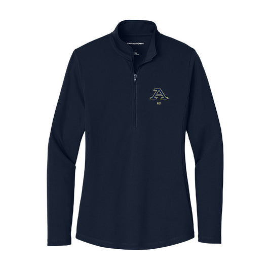 Akron - NCAA Men's Basketball : Ali Ali - Women's Lightweight Quarter Zip Jacket-0