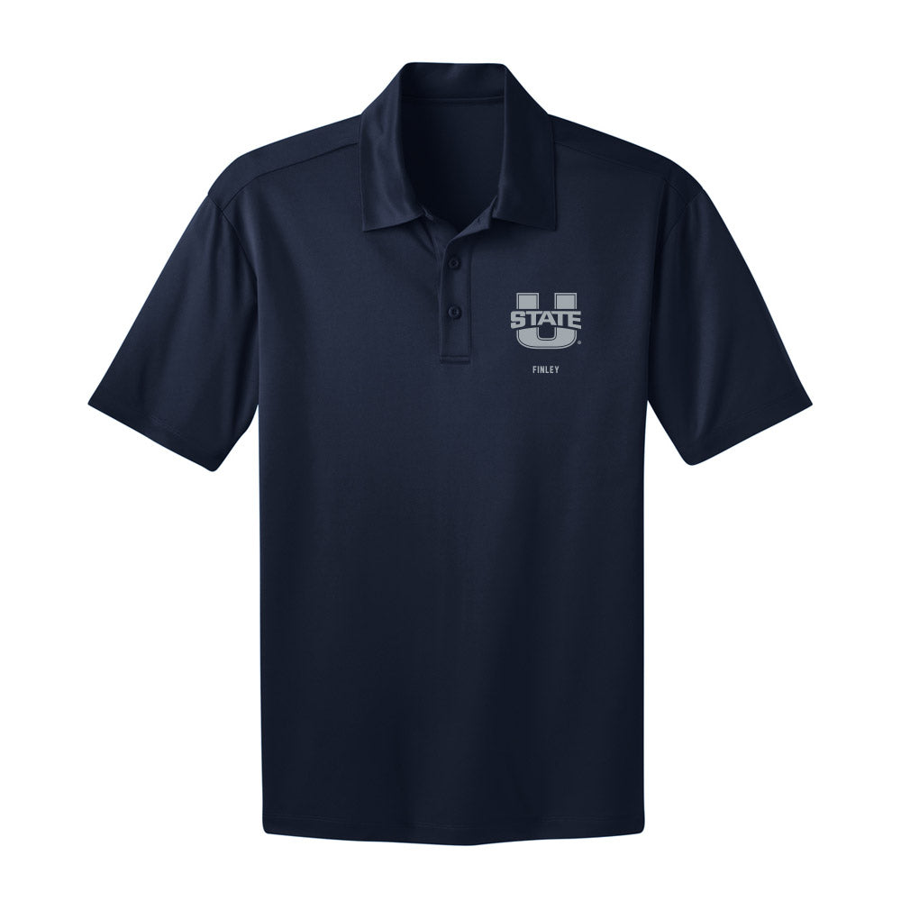 Utah State - NCAA Women's Basketball : Ivory Finley - Activewear Polo Shirt-0