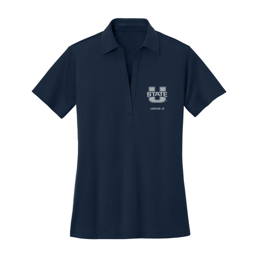 Utah State - NCAA Football : Derrick Jameson Jr - Women's Activewear Polo Shirt-0