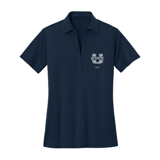Utah State - NCAA Football : Kahanu Davis - Women's Activewear Polo Shirt-0
