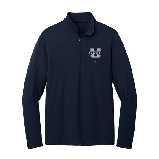 Utah State - NCAA Football : Chris Joe - Lightweight Quarter Zip Jacket-0