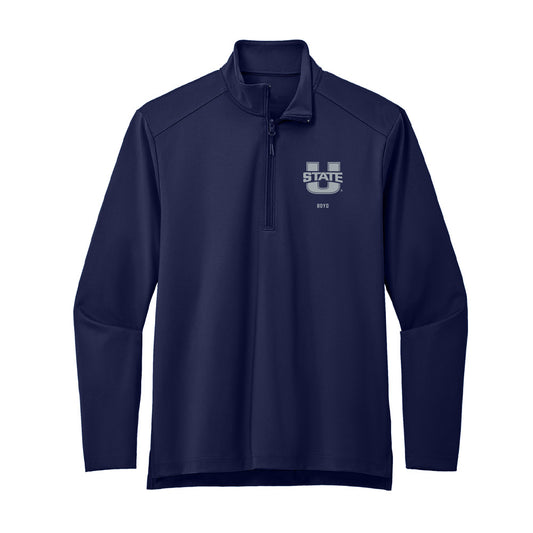 Utah State - NCAA Football : Brady Boyd - Premium Quarter Zip Jacket-0