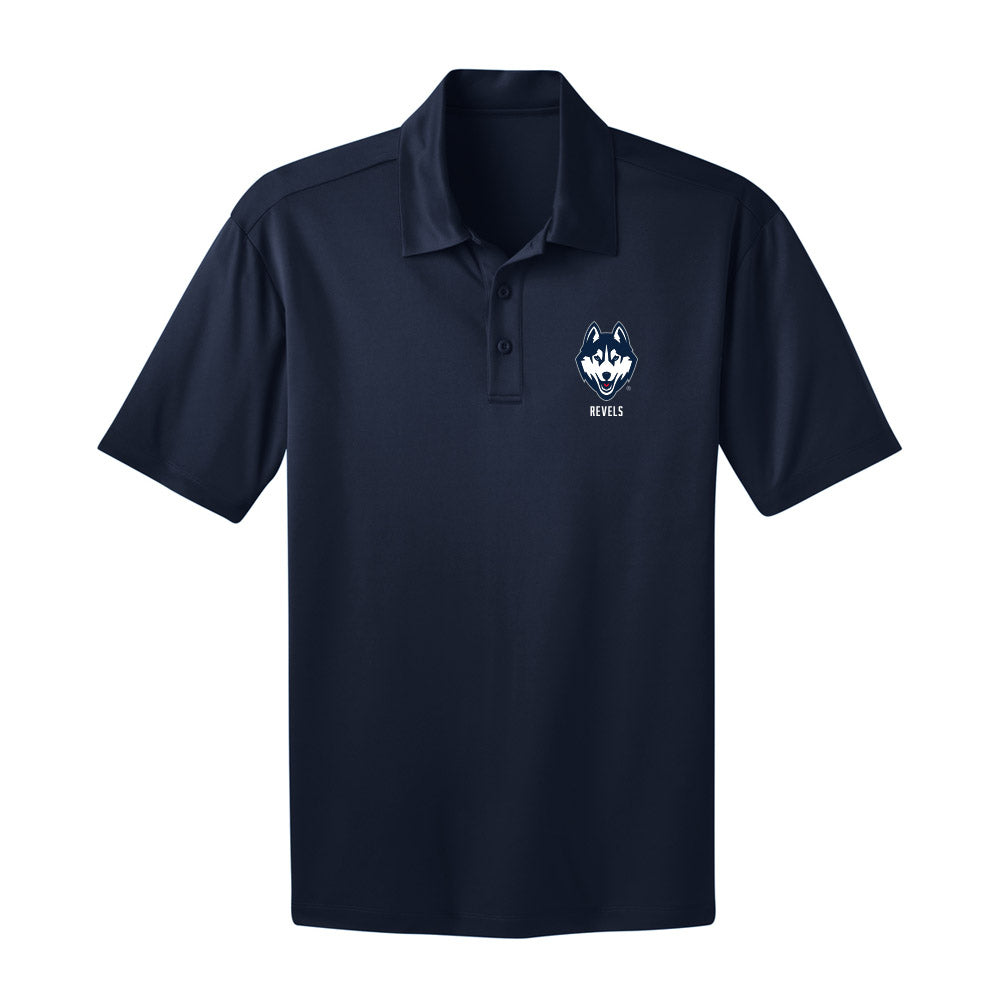 UConn - NCAA Football : Tracy Revels - Activewear Polo Shirt-0