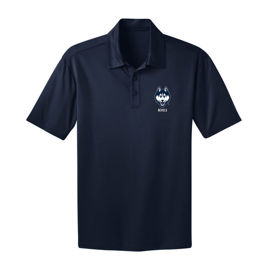 UConn - NCAA Football : Tracy Revels - Activewear Polo Shirt-0
