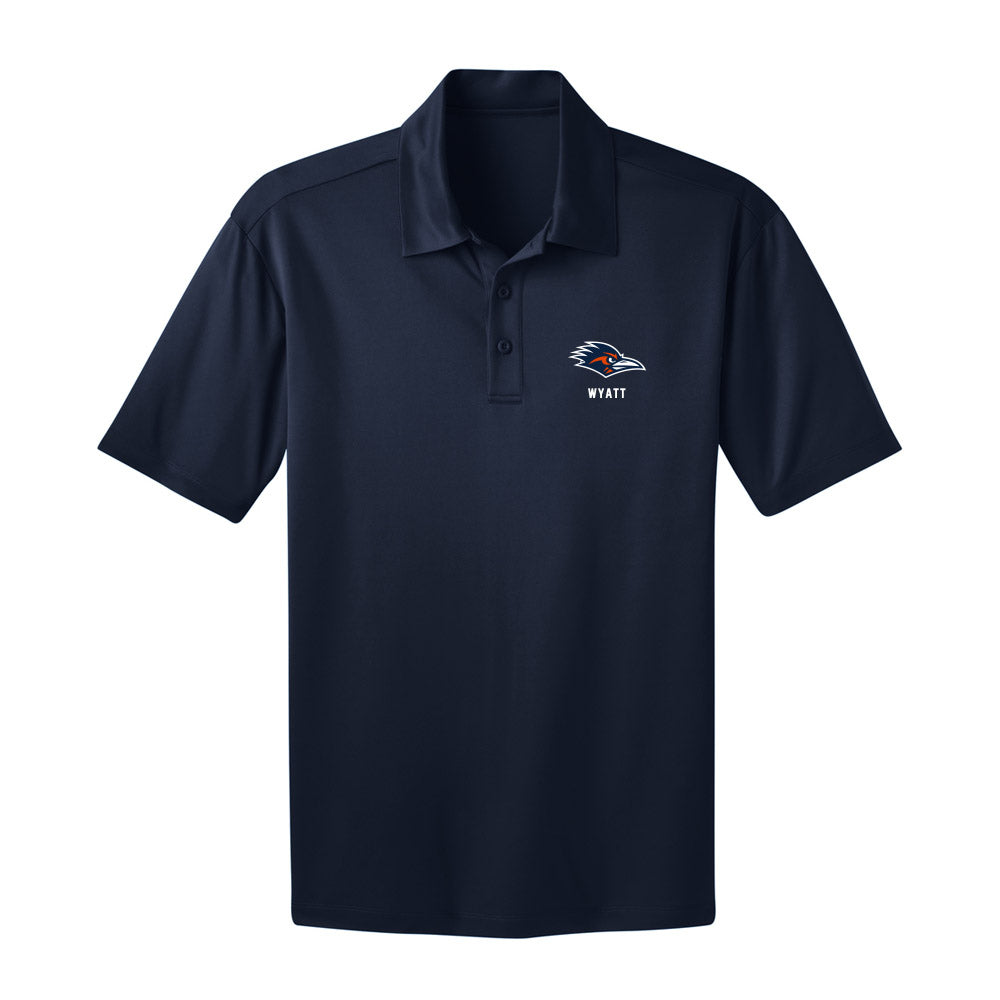 UTSA - NCAA Men's Basketball : Isaiah Wyatt - Activewear Polo Shirt-0