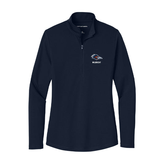 UTSA - NCAA Women's Volleyball : Faye Wilbricht - Women's Lightweight Quarter Zip Jacket-0