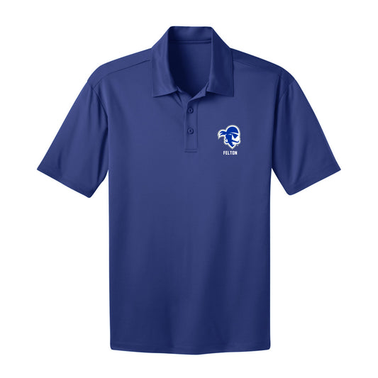 Seton Hall - NCAA Men's Basketball : Jahseem Felton - Activewear Polo Shirt-0