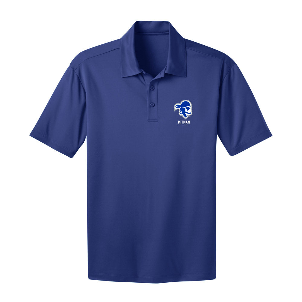 Seton Hall - NCAA Softball : Molly Mitman - Activewear Polo Shirt-0