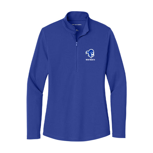 Seton Hall - NCAA Baseball : Jack Wentworth - Women's Lightweight Quarter Zip Jacket-0